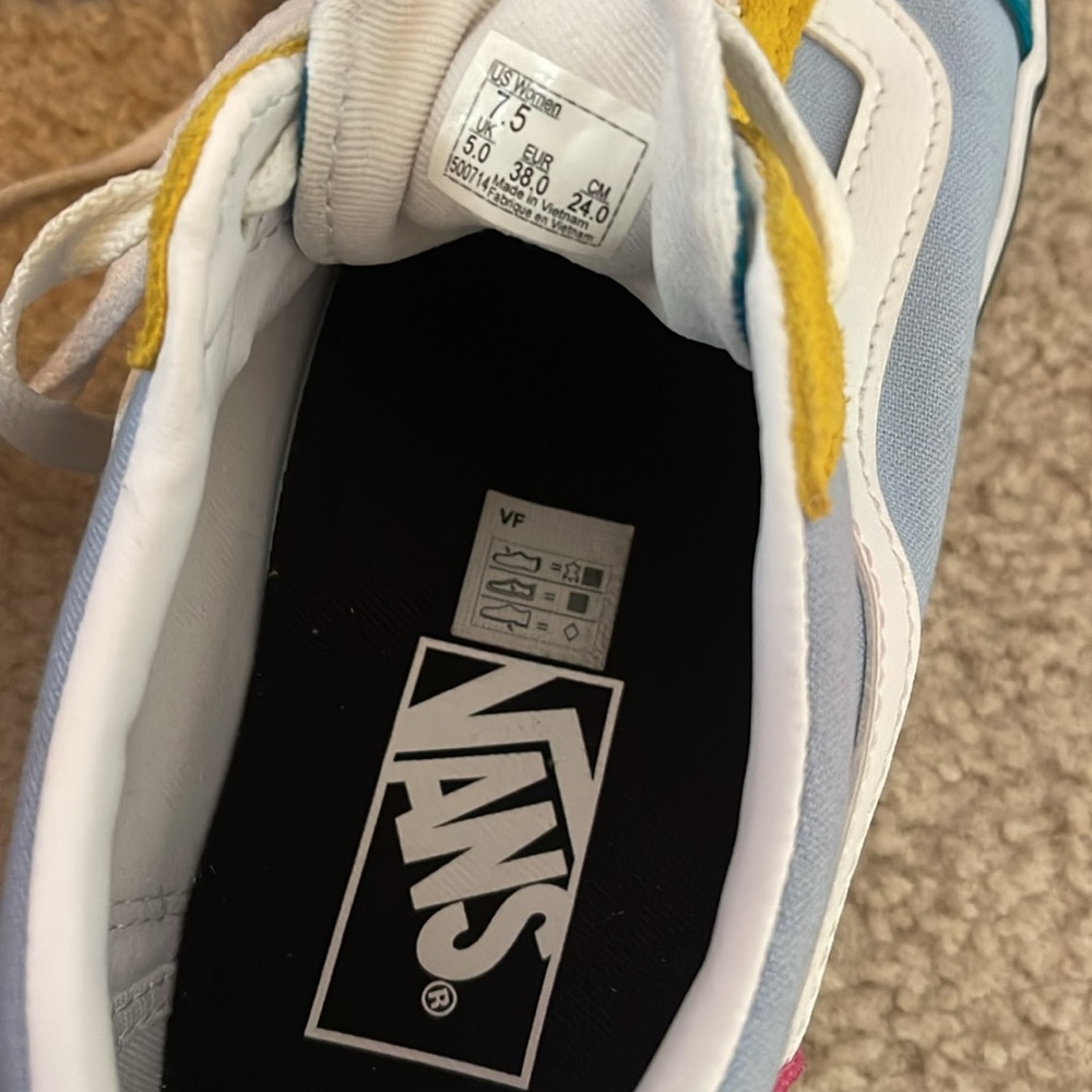 Multi-color Vans - Picture 5 of 5